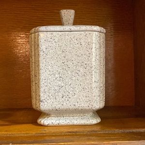 Vintage Mikasa Japan Square Canister Ginger Jar With Lid